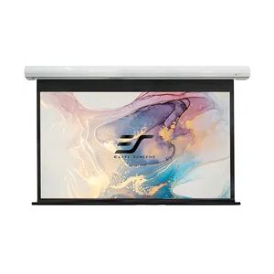 ELITE SCREENS-SAKER PREMIUM - MOTORLEINWANDWeiß / 16:9 / 299 x 168 (Vorlauf 45cm)-Projektionsleinwand-geeignet für: normalen Beamer