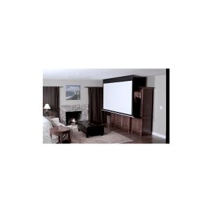 Elite Screens Evanesce B Series EB110HW2-E12 - Projektionsskærm - monterbar i loftet - motoriseret - 110 (279 cm) - 16:9 - MaxWhite FG - hvid
