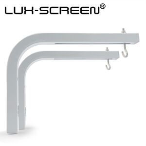 Luxscreen Soporte universal de pared para pantalla de proyección