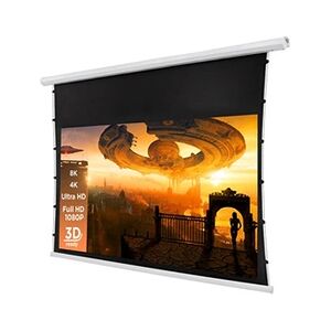 Celexon Ecran de projection motorisé tensionné basic 240 x 135 cm - Publicité