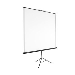 tectake Écran de projection avec trépied - 178 x 178 cm -402514