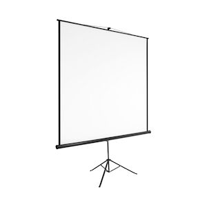 tectake Écran de projection avec trépied - 203 x 203 cm -402515