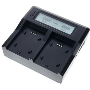 Baxxtar Pro LCD Dual Charger for NP-F