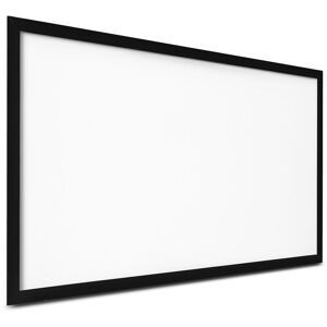 130Inch Projection Screen 16:9 4K hdtv Movie Screen Fixed Frame 3D Projector Screen for 4K hdtv Movie Theater Outdoor Use(130inch) - Vevor