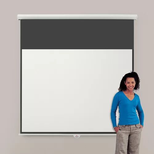 Symple Stuff Eyeline Manual Projection Screen Symple Stuff Viewing Area: 150cm H x 200cm W - Video 4:3 120cm H x 240cm W