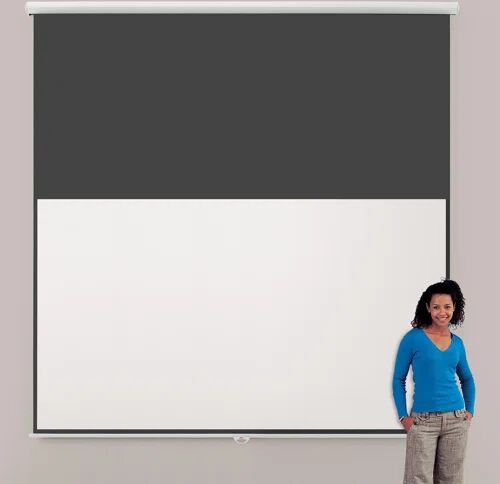 Symple Stuff Eyeline Manual Projection Screen Symple Stuff Viewing Area: 169cm H x 300cm W - Widescreen 16:9