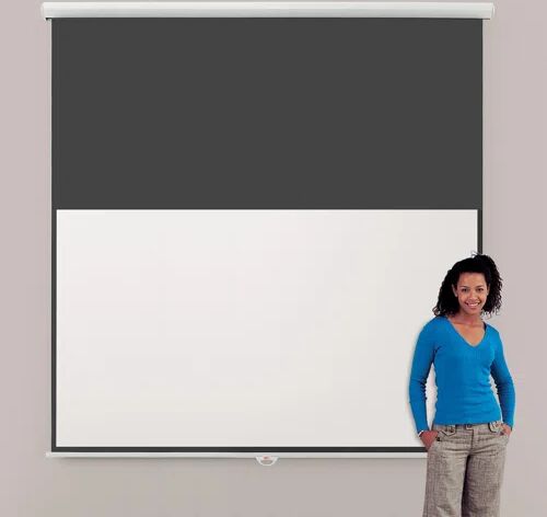 Symple Stuff Eyeline Manual Projection Screen Symple Stuff Viewing Area: 135cm H x 240cm W - Widescreen 16:9