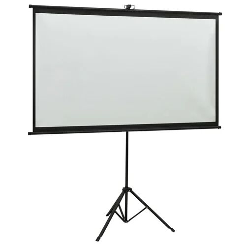 Symple Stuff Arpiar White Portable Projection Screen Symple Stuff Viewing Area: HDTV (16:9), Size: 226cm H x 137cm W  - Size: 226cm H x 126cm W