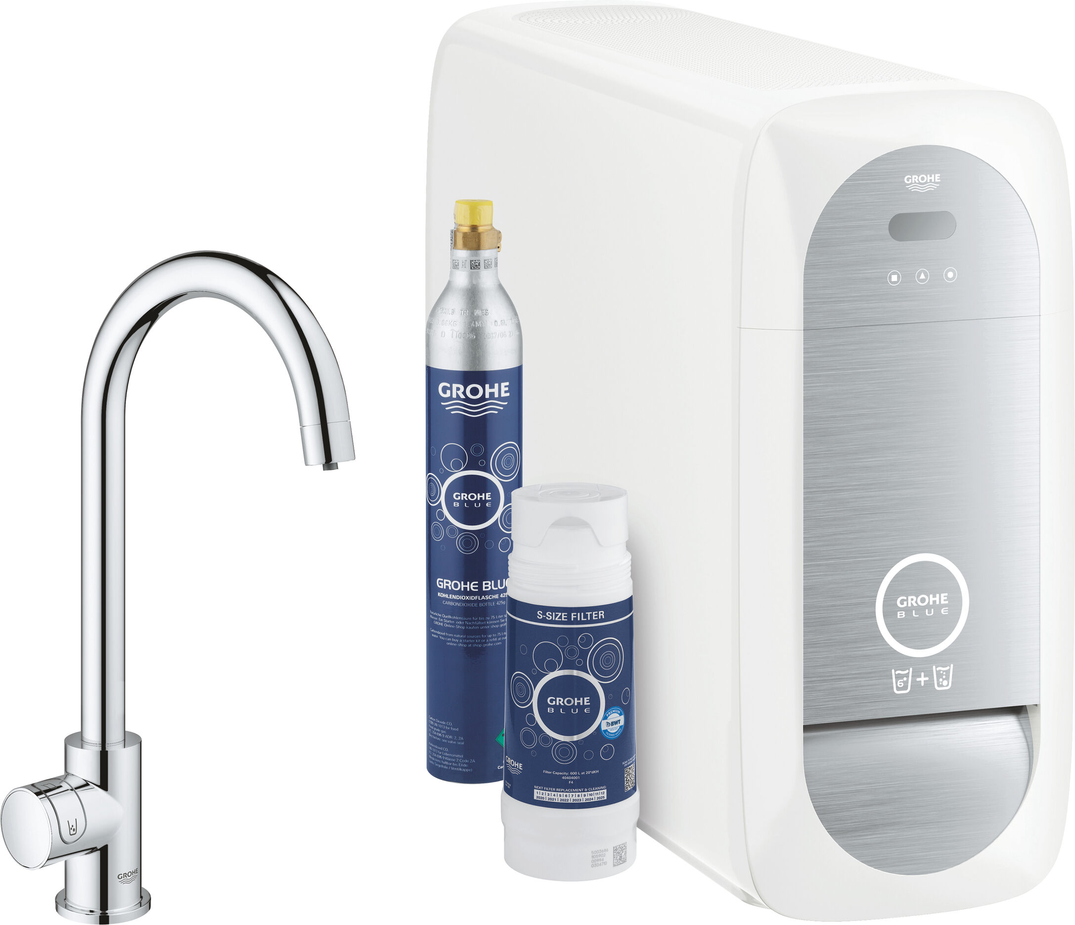 Grohe Blue Home Mono Starter Kit 31498001 chrom, C-Auslauf