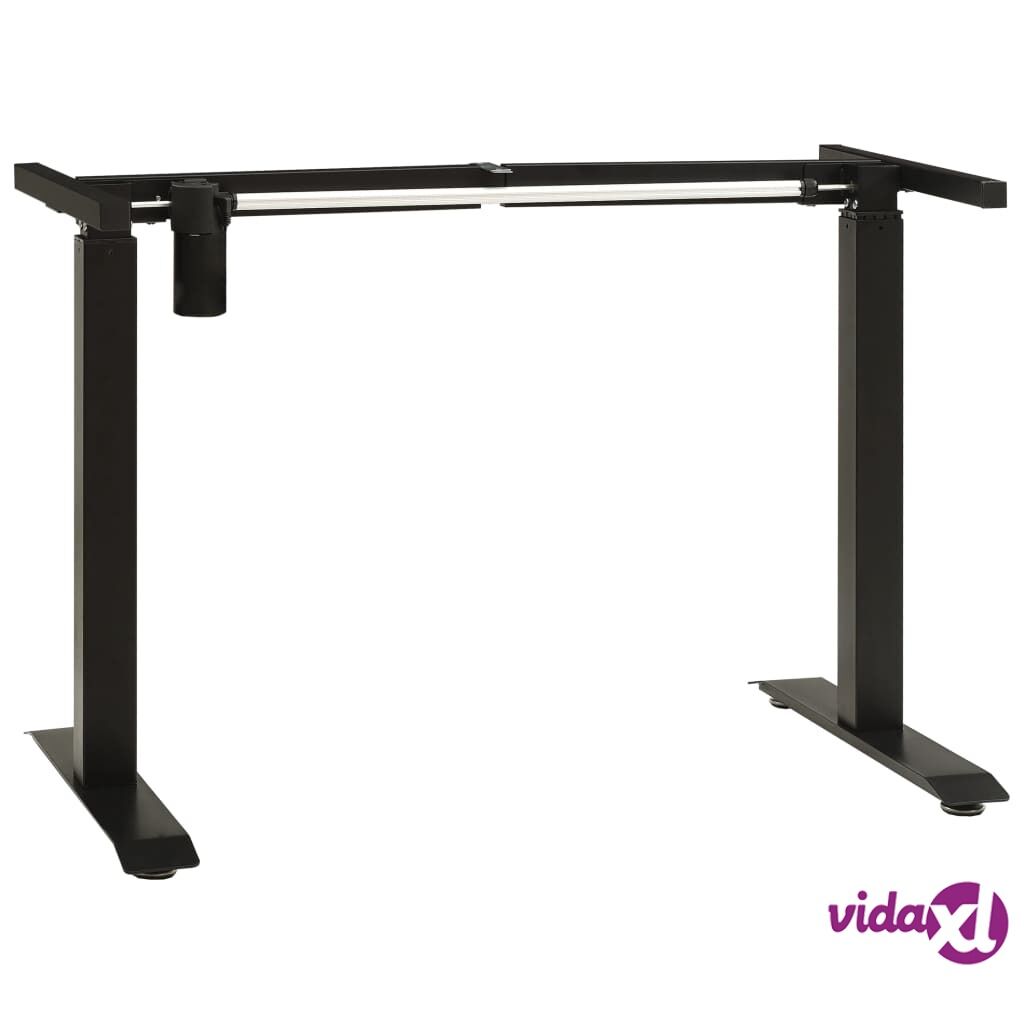 vidaXL Electric Motorised Standing Desk Frame Height Adjustable Black