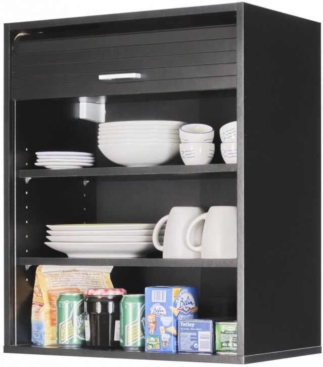 Simmob Meuble de Cuisine Noir L 60 cm H 72 cm