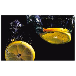 Artland Küchenrückwand »Zitronen«, (1 tlg.), Alu Spritzschutz mit Klebeband,... gelb Größe