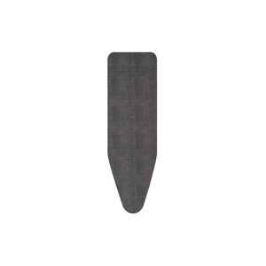 Brabantia Bügelbrettbezug »Denim Black 124 cm x 45 cm« Schwarz Größe