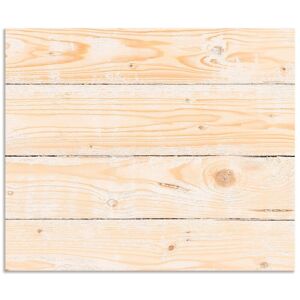 Artland Küchenrückwand »Holzstruktur«, (1 tlg.), Alu Spritzschutz mit... naturfarben Größe