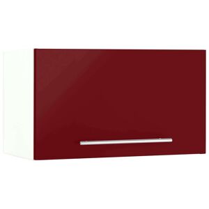 wiho Küchen Hängeschrank »Flexi2«, Breite 60 cm, mit 1 Tür, rechts/links... Front: Rot Glanz, Korpus: Weiss Größe