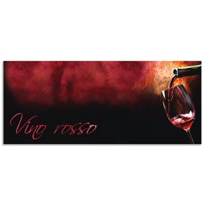 Artland Küchenrückwand »Wein - Rotwein«, (1 tlg.), Alu Spritzschutz mit... rot Größe
