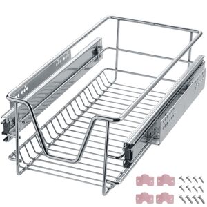 tectake Teleskopschublade für Küchen- und Schlafzimmerschränke - 30 cm