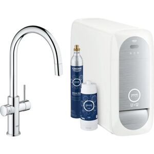 Grohe Blue Home C-Auslauf Starter Kit mit herausziehbarem Auslauf