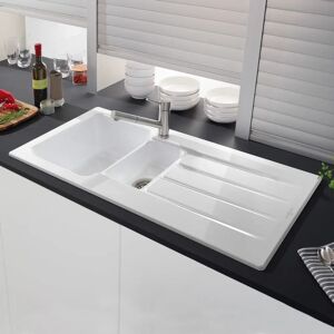 Villeroy & Boch Architectura 60 XR Einbauspüle, Ablaufgarnitur mit Handbetätigung, reversibel