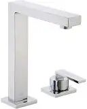 Dornbracht Lot BAR TAP Zweilochbatterie mit Einzelrosetten  H: 23 Ausladung: 16,5 cm dark platinum matt 32805680-99