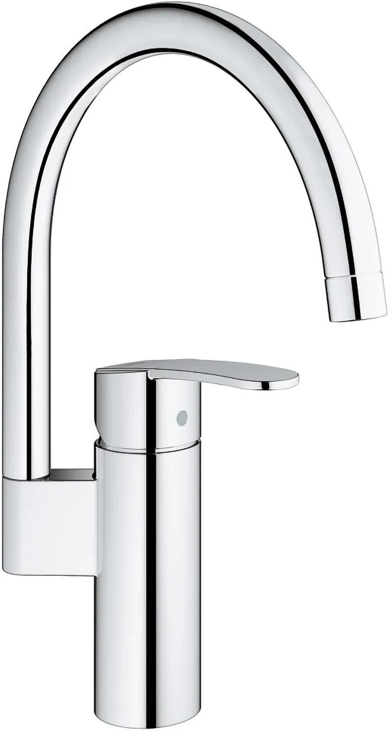 Grohe Wave Cosmopolitan Einhand-Spültischbatterie, 1/2" hoher Auslauf Wave Cosmopolitan H: 33,8 Ausladung: 21,3 cm chrom 32449001