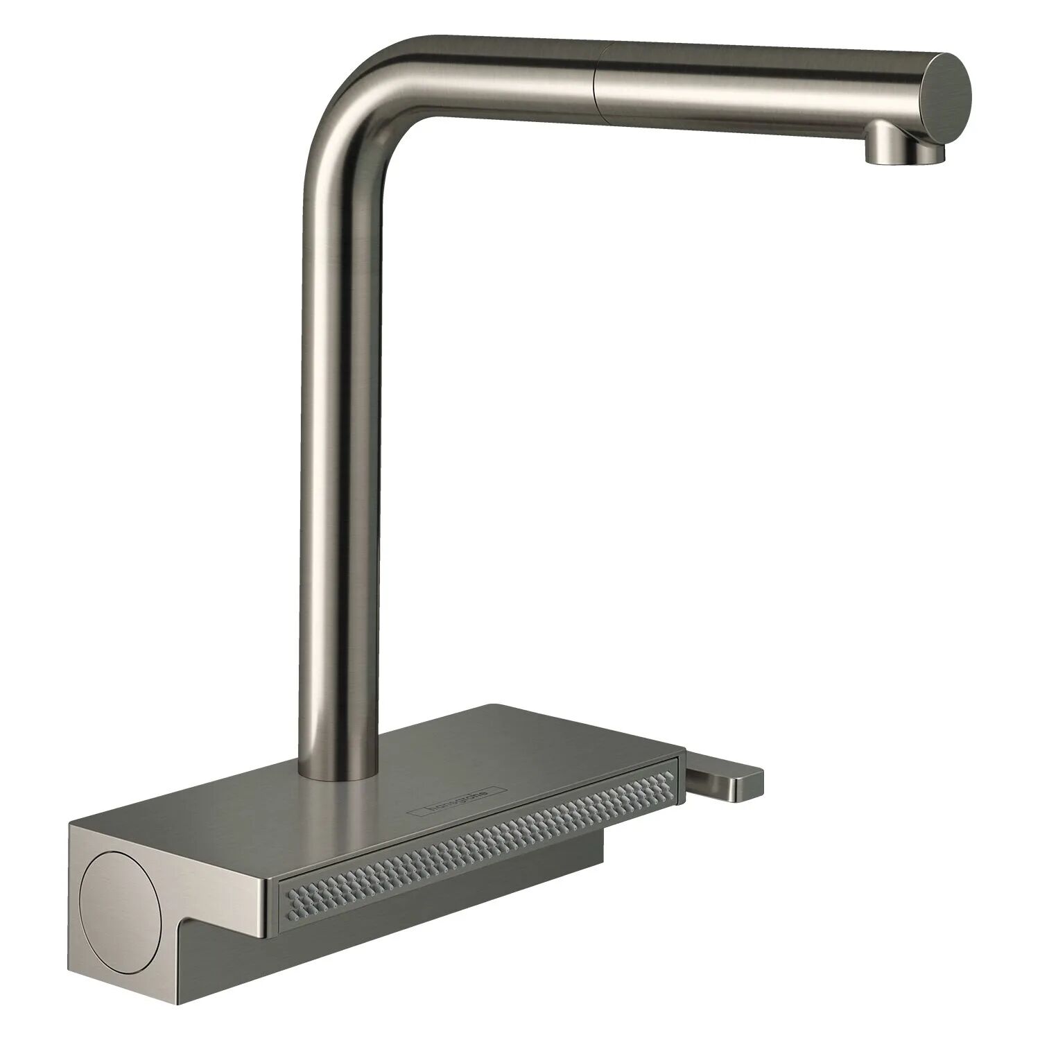 Hansgrohe Aquno Select M81 Einhebel-Küchenmischer 250, Ausziehauslauf, 2jet, sBox Aquno Select M81 H: 28,1 cm Ausladung: 22,9 cm edelstahl finish