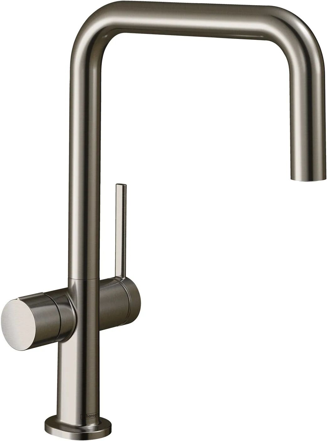 Hansgrohe Talis M54 Einhebel-Küchenmischer U 220, Geräteabsperrventil, 1jet Talis M54 H: 33,9 Ausladung: 22,9 cm edelstahl finish 72807800