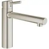 Grohe Concetto Einhand Spültischbatterie Concetto Einlochmontage supersteel 31128DC1