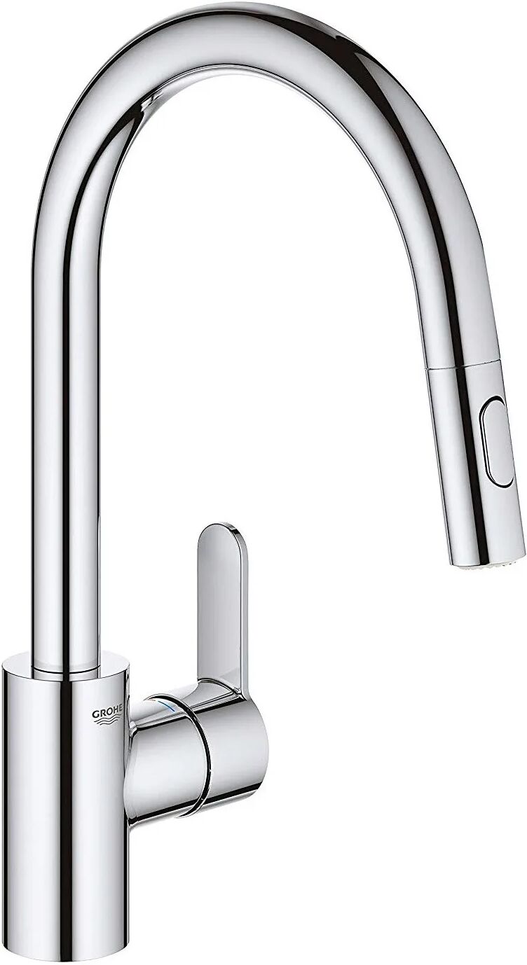 Grohe Eurostyle C Einhand-Spültischbatterie Eurostyle Cosmopolitan herausziehbare Mousseurbrause H: 38,1 Ausladung: 22,3 cm 31482003