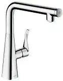 Hansgrohe Metris Select M71 Einhebel-Küchenmischer 260, 1jet Metris Select M71 H: 30,4 Ausladung: 20,8 cm edelstahl finish 14847800