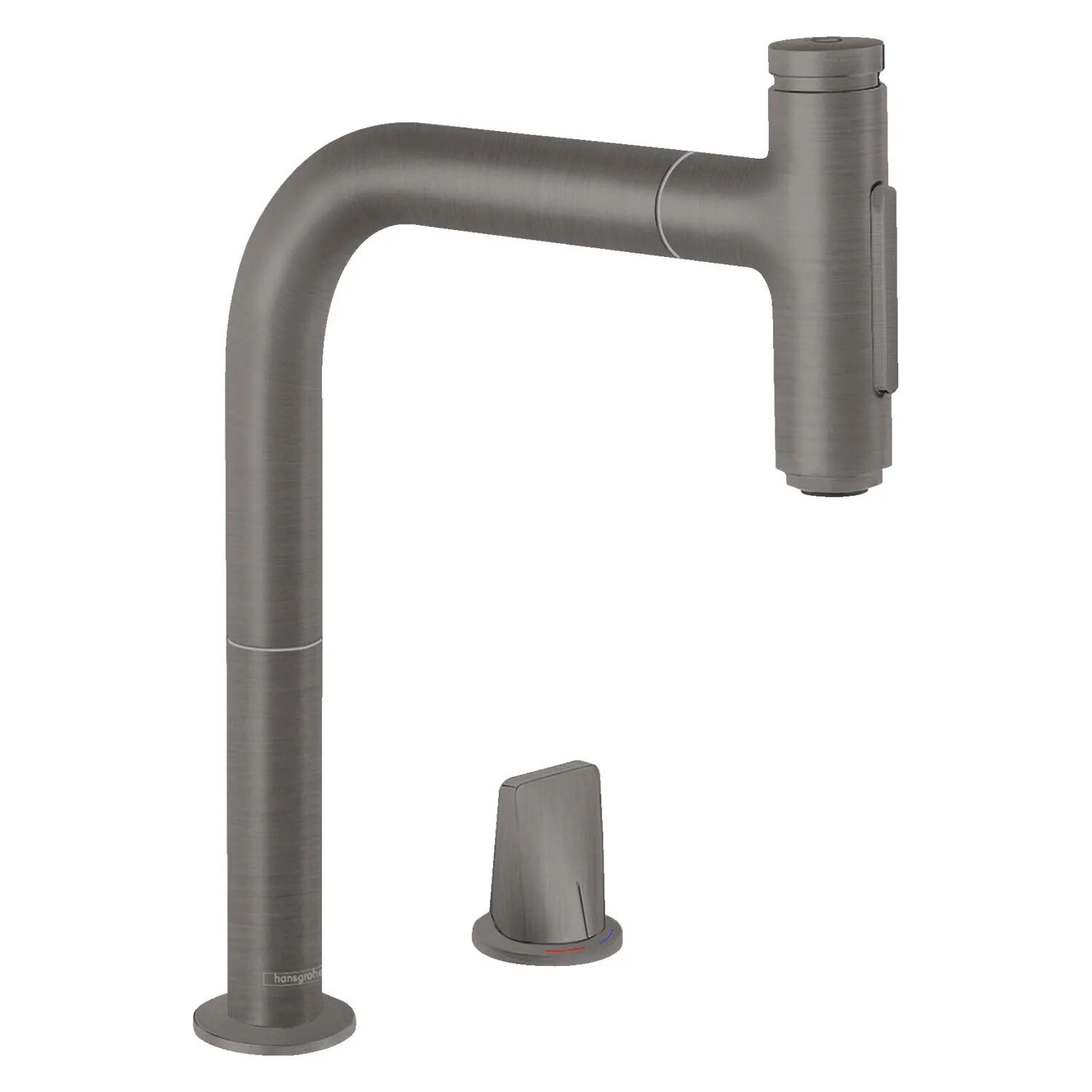 Hansgrohe Metris Select M71 2-Loch Einhebel-Küchenmischer 200, Ausziehbrause, 2jet, sBox Metris Select M71 H: 32 Ausladung: 22,1 cm