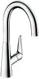 Hansgrohe Talis M51 Einhebel-Küchenmischer 220, 1jet Talis M51 H: 33,5 Ausladung: 17,4 cm edelstahl finish 72814800