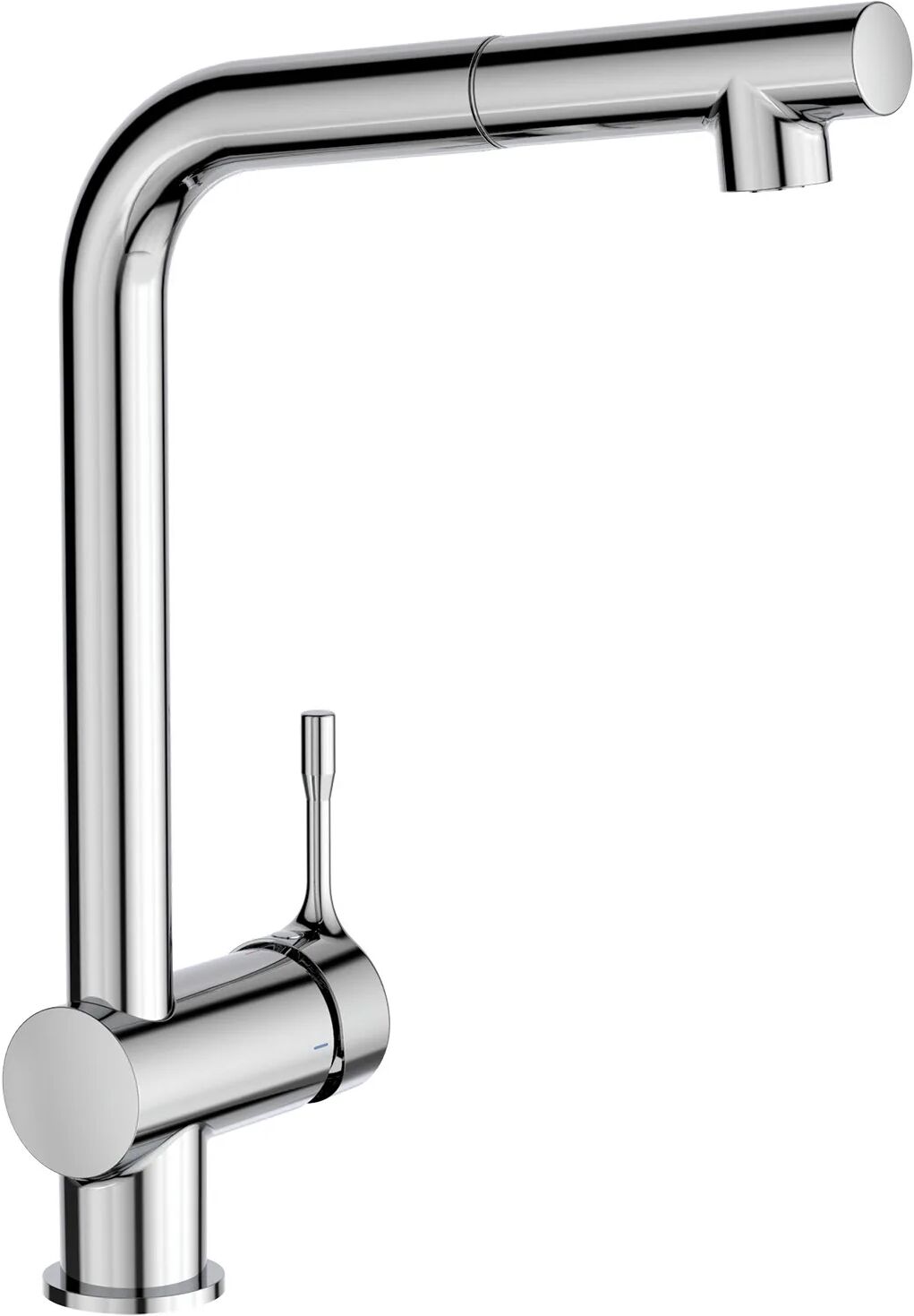 Ideal Standard Küchenarmatur, ausziehbare Handbrause CeraLook H: 36,1, T: 26,4, Ausladung: 20,7 cm chrom BC176AA