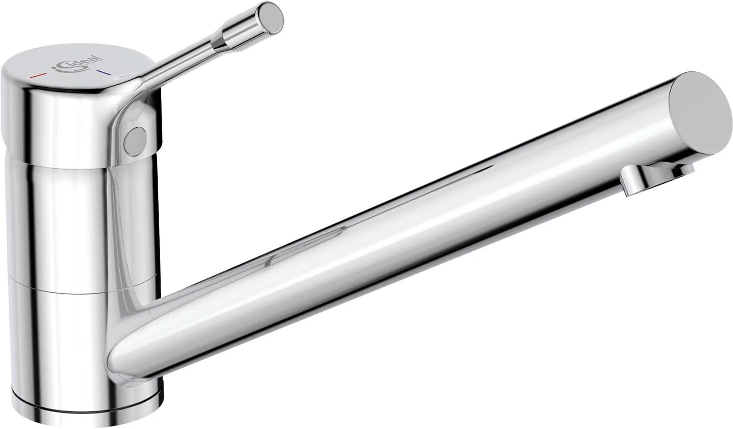 Ideal Standard Küchenarmatur  H: 14,6, T: 27,1, Ausladung: 23 cm edelstahl optik BC292GN