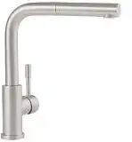 Villeroy & Boch Steel Shower Einhebel-Küchenarmatur Steel Shower H: 30,3 Ausladung 23,5 cm edelstahl 969701LC