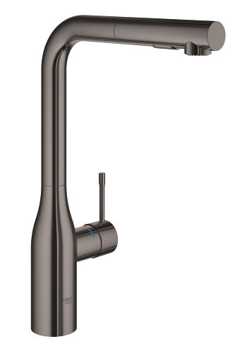 Grohe Essence Küchenarmatur 30270A00 hard graphite, mit herausziehbarer Spülbrause