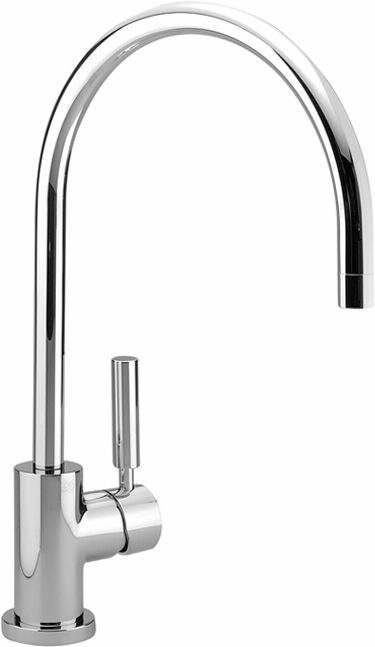 Dornbracht Tara Classic Einhebelmischer 33826888-06 für Spültisch, mit Spülbrausegarnitur, Ausladung 235 mm, platin matt