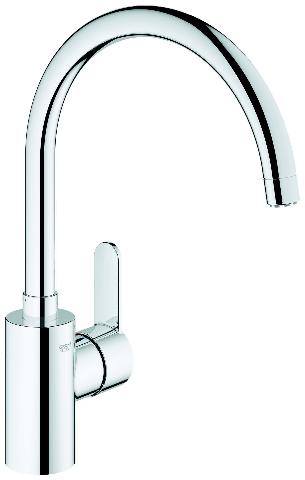 Grohe Eurostyle Cosmopolitan Küchenarmatur 31127002, chrom, Niederdruck, schwenkbar