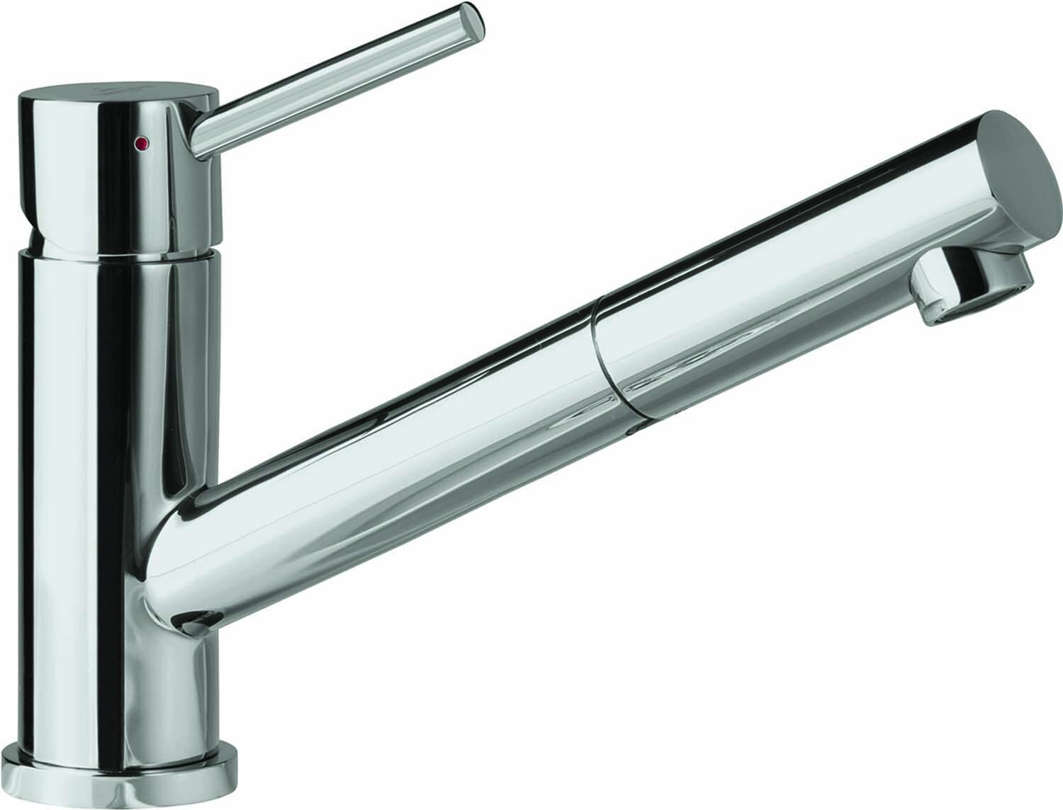 Villeroy und Boch Küchenarmatur Como Shower 925211LC ND, 8 l/min, ausziehbar, Edelstahl massiv