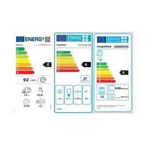 Respekta Economy Küchenblock 220 cm grau, Eiche Sonoma, KB220ESG