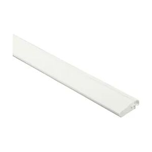 Primo Tür- und Fensterleiste 2,2 m 21 x 9 mm weiß mit Dichtung