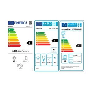 Respekta Economy Küchenblock 270 cm schwarz, Eiche Sonoma, KB270ESS