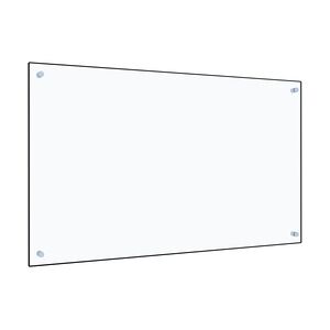 vidaXL Küchenrückwand Transparent 100×60 cm Hartglas