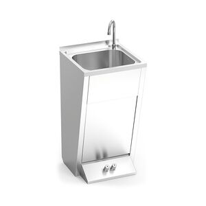 Handwaschbecken mit Doppeldruckknopf-Säule Hersteller: Fricosmos. Referenz-Nr.: 061014