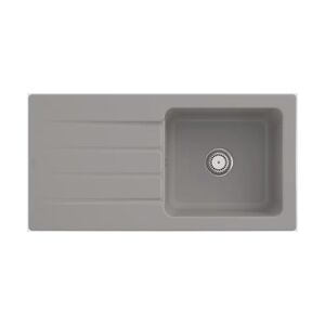 Villeroy & Boch Villeroy&Boch Spülbecken, Küchenspüle Architectura 60 Fossil grau CeramicPlus 1000x510mm, Unterschrankbreite 60 cm