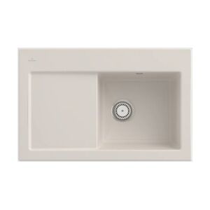 Villeroy & Boch Villeroy&Boch Spülbecken, Küchenspüle Subway 45 Crema 780x510mm