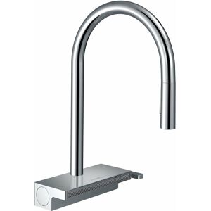 Aquno Select M81 Einhebel-Küchenmischer 170, Ausziehbrause, 3jet, sBox, 8 l/min, Farbe: Chrom - 73831000 - Hansgrohe