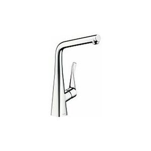 Metris M71 Küchen Armatur 320 14822000 chrom, 3-stufig schwenkbarer Auslauf - Hansgrohe