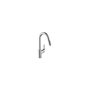 Hg Focus Spültischmischer mit Ausziehbrause, chrom 31815000 - Hansgrohe