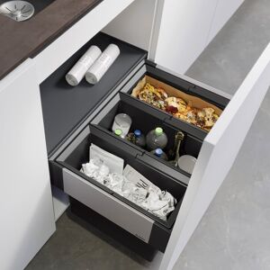 Blanco Select II Abfallsystem mit Systemabdeckung, für 60 cm Unterschrank, 526204,